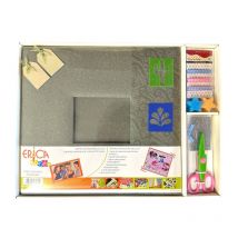 Kit Scrapbooking - Album Photo À Personnaliser - 30 X 30 Cm - Gris - Accessoires - Generic