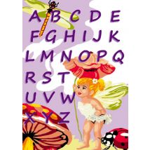 Canevas Antique Abc Magique 32x50cm - LUC