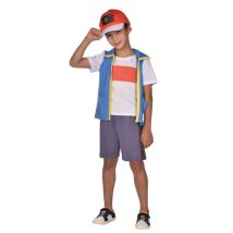Déguisement Pokémon Ash - 4-6 Ans - Amscan