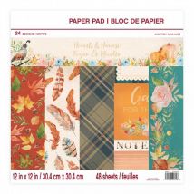 Bloc De 48 Feuilles Hearth & Harvest Craft Smith - Craft smith