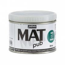 Peinture Acrylique - Extra Mate - Vert Canard - Pébéo - Mat Pub - 500ml