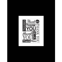Die Classeur D'Embossage Thank You - Darice