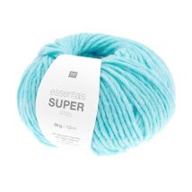 Pelote De Laine À Tricoter Essentials Super Aran - Rico Design 018 Turquoise