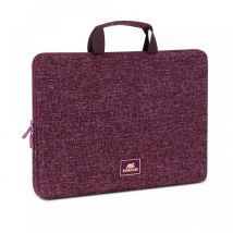 Sacoche Rivacase Pour Pc Portable 13.3 Avec Poignée Rouge