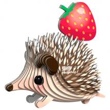 Eugy 3d Modèle: Animal De La Forêt / Hérisson 7.5x4.1x7.2cm, En Carton, En Boîte, 6+