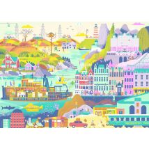 Puzzle 1000 Pièces - Films De Wes Anderson - Heye