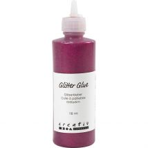 Colle À Paillettes, Rose, 118 Ml/ 1 Flacon - CC Hobby