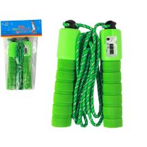 Corde À Sauter Verte Avec Compteur 275cm Réglable - No Name