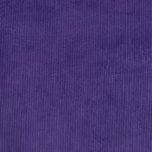 Tissu Velours Côtelé Lavé Uni Violet - Au Mètre - Craftine