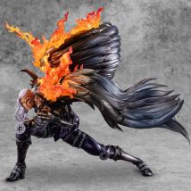 One Piece - Statuette Portrait Of Pirates Wa-maximum Beasts Pirates All-stars King 33 Cm - Megahouse