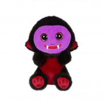 Peluche - Peluche > Vampire Draco Noir, Violet Et Rouge Bordeaux – 13 Cm - Gipsy Toys