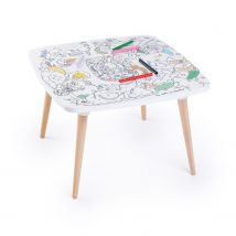 Coloritable La Savane S'Amuse - Les drôles de bouilles