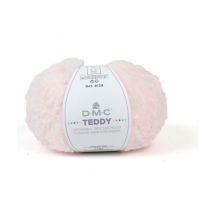 Pelote De Laine Layette Teddy - Dmc 319 Rose - Dmc
