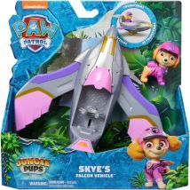 Coffret Pat Patrouille Jungle Pups : Avion + Sella - Vehicule Transformable - Figurine Chien - Paw Patrol - Spin Master - Spin Master