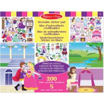 200 Autocollants Réutilisables - Princesses - Melissa & Doug