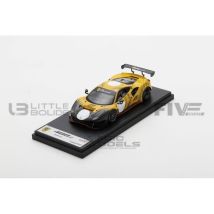 Voiture Miniature De Collection - Looksmart - Ferrari 488 Gt Modificata - Échelle 1/43 - Jaune/noir - Réplique Détaillée - LookSmart