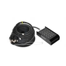 Omnitronic Boîtier De Scène Multicœur 12/4 30m