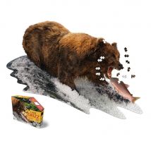 I Am Puzzle Taille D'Affiche: Grizz 101,60x73,70cm, 1000pcs, En Boîte 30.48x25.4x7.62cm, Madd Capp Puzzle, 12+