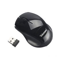 Mini Souris Pour Pc Sans Fil Optique Tekmee Noir Ou Blanc - Aiptek