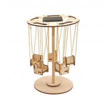 Carrousel Solaire Grand Modèle - Equilibre et Aventure