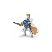 39953 Figurine Historique Roi Arthur Bleu - Papo