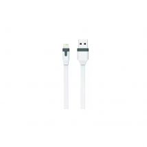 Muvit Câble Lightning Vers Usb-a 2.0 Tab Cable Charge Et Synchronisation 2.4a 2m Blanc