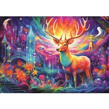 Puzzle 1000 Pièces - Cerf Mystique - Trefl