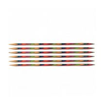 6 Aiguilles Doubles Pointes N°2,5 Longueur 20 Cm Symfonie - Knitpro Taille N°2,5