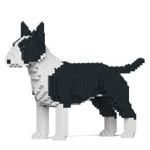 Chien Bull Terrier Noir Taille Standard | Jekca | 14 Ans Et + - Jekca