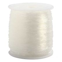 Fil Élastique Transparent 0,8 Mm X 100 M - Creotime