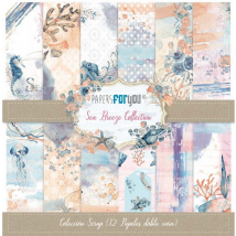 Pochette De 12 Feuilles Recto Verso Born To Be Wild - Papersforyou