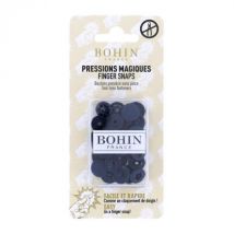 Boutons Pressions Sans Pince 13mm Bohin Bleu Marine