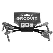 Groovit – Pack De 3 Câbles Patch Ronds 15 Cm