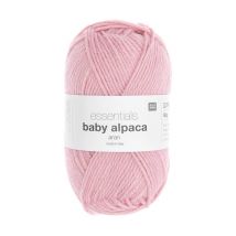Fil Exceptionnel À Tricoter Essentials Baby Alpaca & Merino - Rico Design 04 Rose