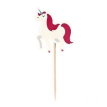 Cupcake Toppers Licorne (x 12) - Patisdecor