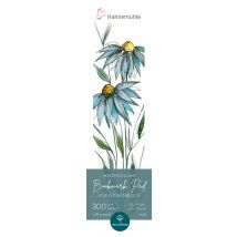 Marque Page À Personnaliser - 300g/m² - Grain Fin - Blanc Brillant - Gamme Watercolour Expression - Carnet De 15 - Hahnemühle