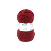 Fil À Tricoter Lisa Premium Uni - Grundl 13 Rouge - Gründl