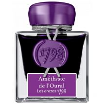 Encre Pour Calligraphie - Améthyste De L'Oural - Les Encres 1798 - Herbin - Flacon 50ml - Jacques Herbin