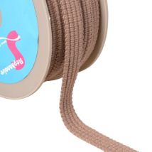 Galon Quatre Cordons 15mm Marron Chocolat Au Mètre - My mercerie