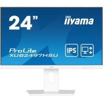 Iiyama Prolite Xub2497hsu W2 Écran Plat De Pc 60,5 Cm (23.8) 1920 X 1080 Pixels Full Hd Led Blanc - IIYAMA