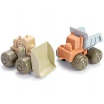 Véhicules De Construction En Bioplastique - Dantoy
