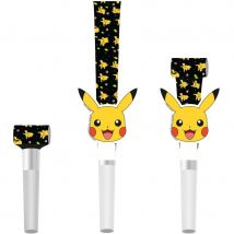 8 Sans-gênes Pokémon Pikachu - Amscan