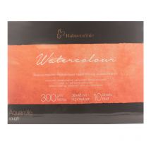 Bloc Aquarelle Watercolour 300g/m2 10feuilles Grain Torchon 36x48cm - Hahnemühle