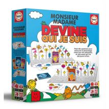 Jeu D'Ambiance Devine Qui Je Suis Monsieur Madame - Educa Borras