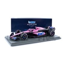 Voiture Miniature De Collection - Spark - Alpine A523 - 1/43 - Bahrain Gp 2023 - Rose - Spark