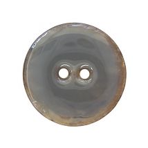 Boutons Coco Laqué 23 Mm X 2 - Union Knopf Gris Clair - Prym Union Knopf