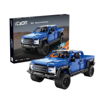Jeux De Construction - Cada - 4x4 Smash Bleu - Pull Back - - Cada Bricks