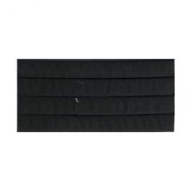 Bobine 10m Sangle Matelassée 35mm Noir - MyMercerie