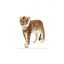 Hansa Peluche Geante Tigre Brun Jacquard 140 Cm L - Hansa Peluches Géantes