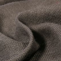 Toile De Jute Uni Cacao - Au Mètre - Craftine